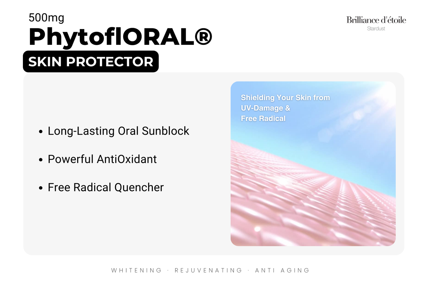 Brilliance d'étoile Stardust™ - Daily Skin Defense against Sun and Digital Light Exposure