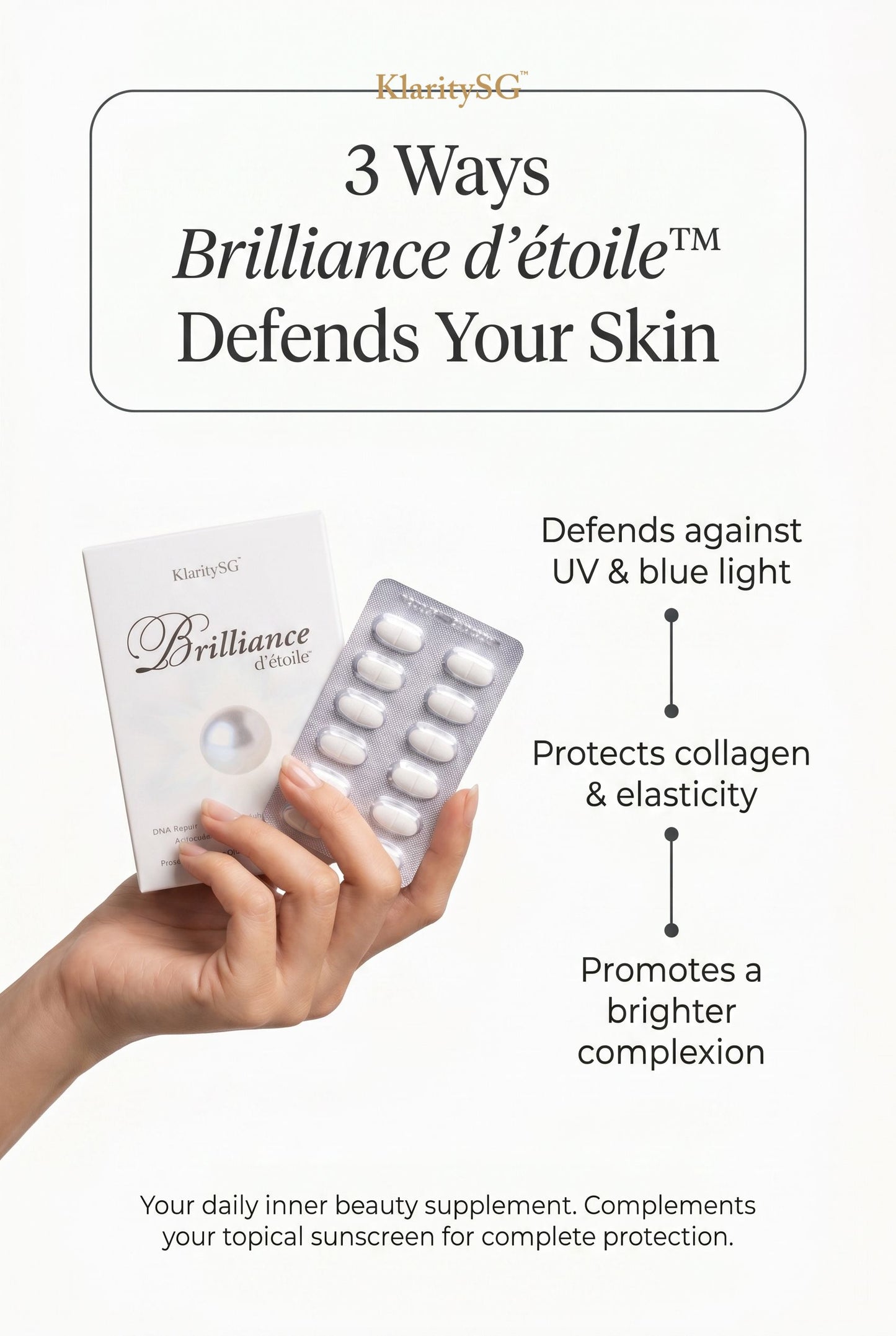 Brilliance d'étoile Stardust™ - Daily Skin Defense against Sun and Digital Light Exposure