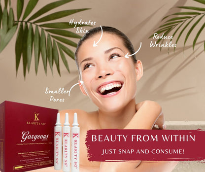 Gorgeous by KlaritySG™ (HK) - Medical Grade Bioactive Collagen Peptides to reverse ageing