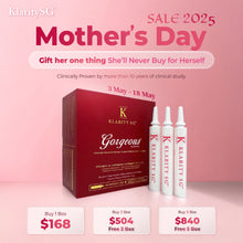 Load image into Gallery viewer, Gorgeous by KlaritySG™ - Medical Grade Bioactive Collagen Peptides® to reverse ageing
